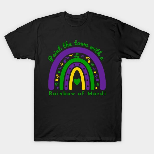 Mardi Gras T-Shirt by BombaySaffron